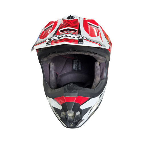 Vist Large View of Product Image Which is Used GMAX 76X MOTO ADT HELMET XXL Adult Helmet Red 2X