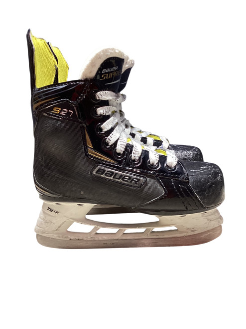 Vist Large View of Product Image Which is Used Bauer SUPREME S27 Youth Hockey Skate Youth 12.5