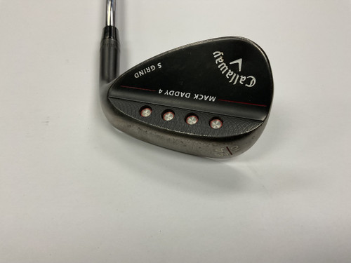 Vist Large View of Product Image Which is Used Callaway MACK DADDY 4 S GRIND Golf Wedge Mens RH 54 Degree