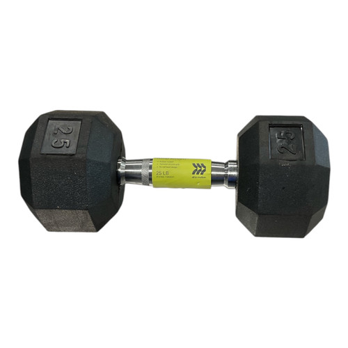 Vist Large View of Product Image Which is Used Hex Dumbbell (Each) 25 lb
