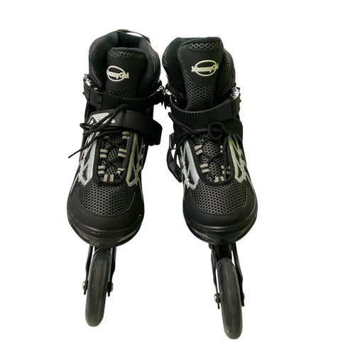 Vist Large View of Product Image Which is Used MAMMYGOL INFINITE PASSION Senior Rec Fitness Skates Black Adjustable