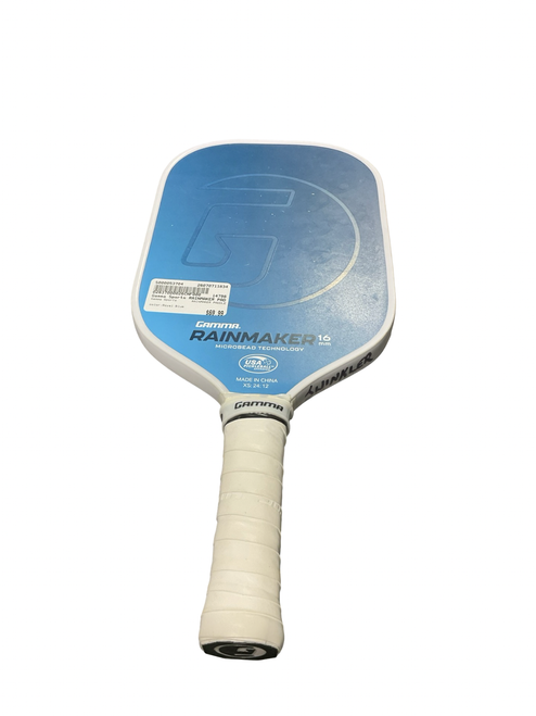 Vist Large View of Product Image Which is Used Gamma Sports RAINMAKER PADDLE Pickleball Racquet Royal Blue
