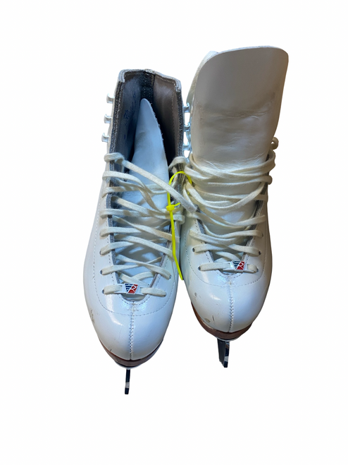 Vist Large View of Product Image Which is Used Riedell 2537 FIGURE SKATES WomensFigure Skate White Senior 4