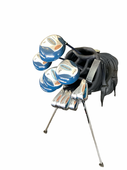 Vist Large View of Product Image Which is Used Wilson PROSTAFF Womens Package Set RH Black 13 Piece
