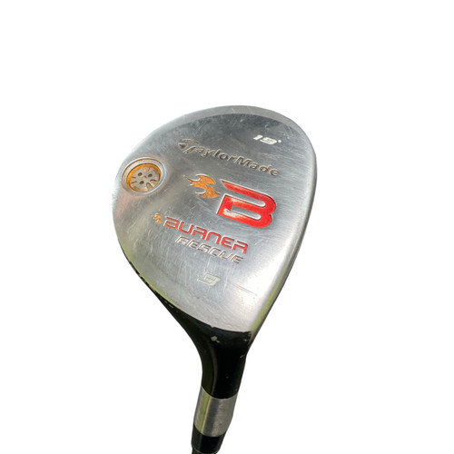 Vist Large View of Product Image Which is Used Taylormade BURNER RESCUE Mens Hybrid Club RH 3 Hybrid
