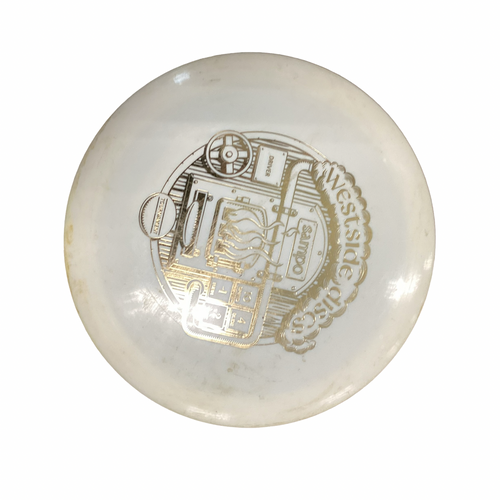 Vist Large View of Product Image Which is Used Westside TOURNAMENT SAMPO Disc Golf Driver White