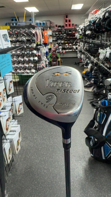 Vist Large View of Product Image Which is Used Snake Eyes VIPER TISTEEL Mens Fairway Wood RH 9 Wood