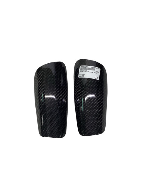 Vist Large View of Product Image Which is Used Soccer Shin Guards Adult Black MD