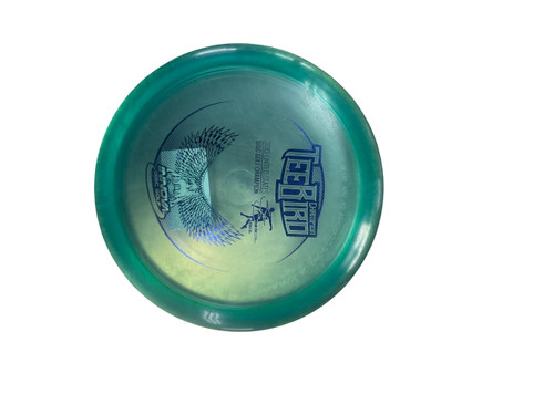 Vist Large View of Product Image Which is Used Innova CHAMPION TEEBIRD 2013 CHAMPIONSHIP Disc Golf Driver Sky Blue 175g