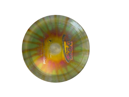 Vist Large View of Product Image Which is Used Innova CHAMPION TEEBIRD 12X KC Disc Golf Driver Yellow 172g