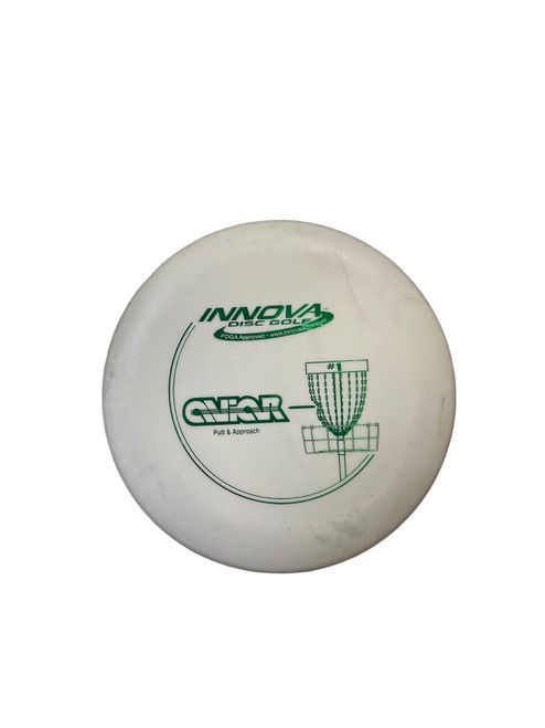 Vist Large View of Product Image Which is Used Innova DX AVIAR PATENT NUMBER Disc Golf Putter White 175g