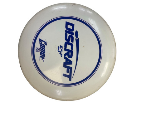 Vist Large View of Product Image Which is Used Discraft ESP COMET Disc Golf Mid Range White 168g