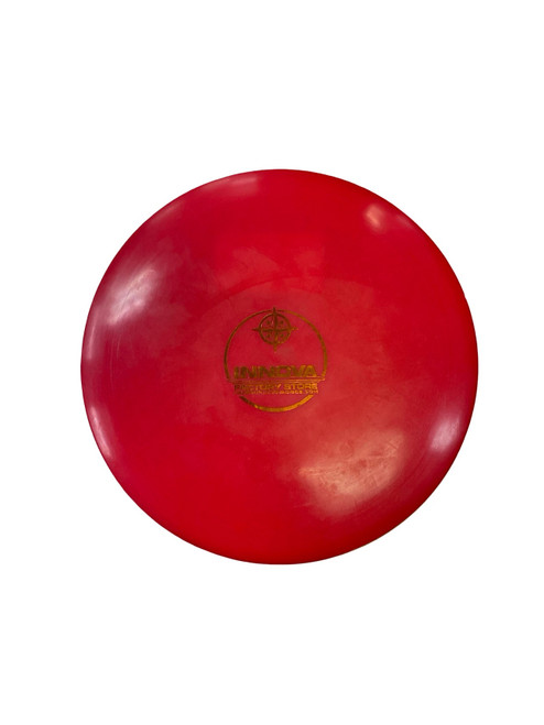 Vist Large View of Product Image Which is Used Innova STAR FACTORY STORE DRIVER Disc Golf Driver Red 175g