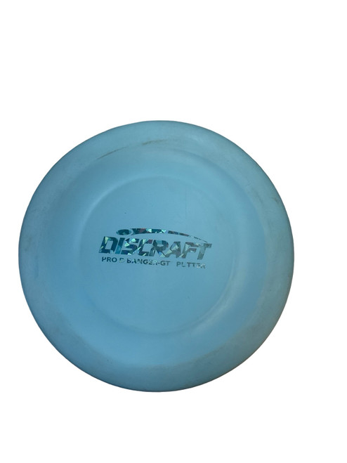 Vist Large View of Product Image Which is Used Discraft PRO D BANGER-GT Disc Golf Putter Carolina Blue 174g