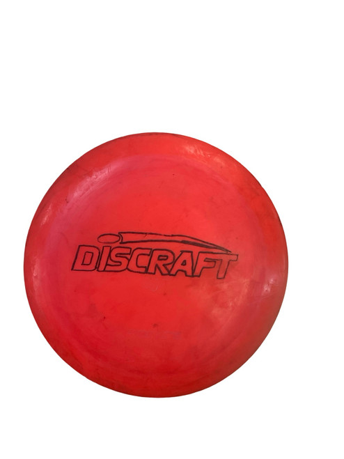 Vist Large View of Product Image Which is Used Discraft ESP FORCE Disc Golf Driver Red 174g