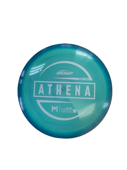 Vist Large View of Product Image Which is Used Discraft Z LINE ATHENA Disc Golf Driver Green 168g
