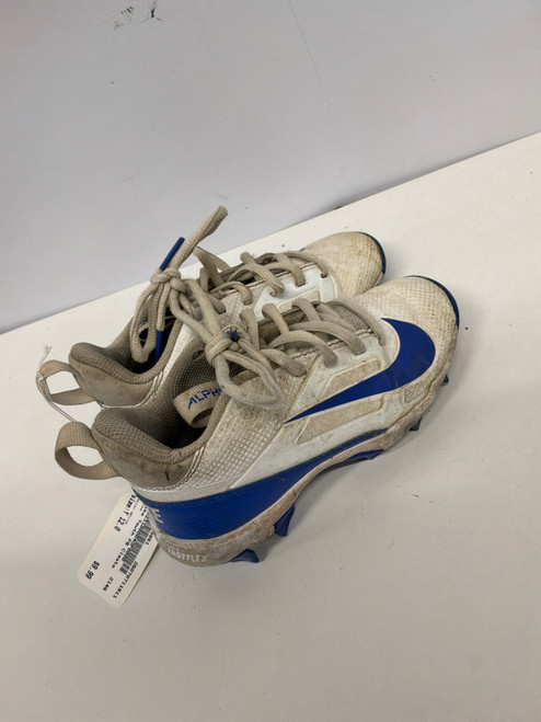 Vist Large View of Product Image Which is Used Nike Youth FB Cleats White Youth 12.0