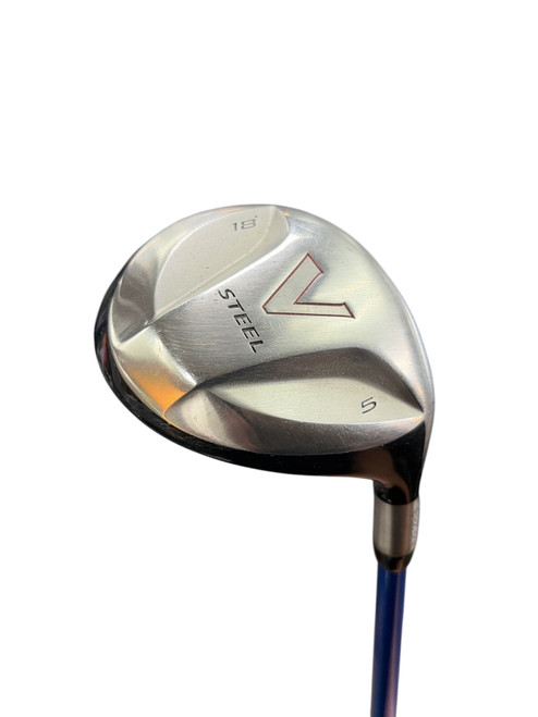 Vist Large View of Product Image Which is Used Taylormade V STEEL Mens Fairway Wood RH 5 Wood