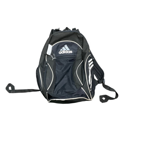 Vist Large View of Product Image Which is Used Adidas Soccer Player Sackpack Black