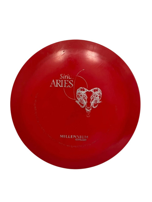 Vist Large View of Product Image Which is Used Millennium Sarius Aries 175g Disc Golf Driver Red 