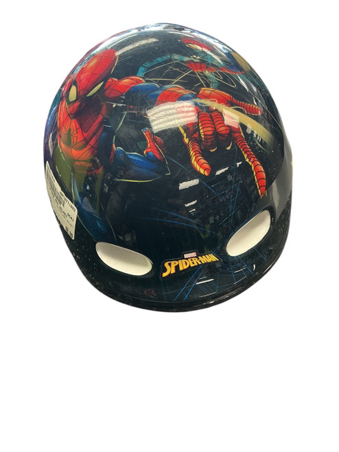 Vist Large View of Product Image Which is Used Bell SPIDER MAN HELMET Bike Helmet Red SM