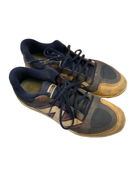 Vist Large View of Product Image Which is Used New Balance PL3000H7 BB/SB Cleats Navy Blue Senior 9