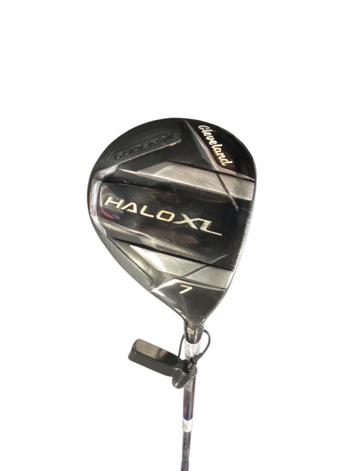Vist Large View of Product Image Which is Used Cleveland HALO XL Mens Fairway Wood RH 7 Wood