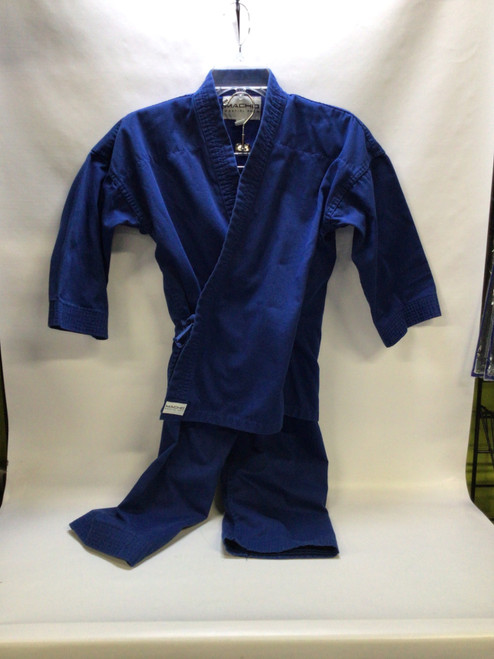 Vist Large View of Product Image Which is Used Martial Arts Top Navy Blue Youth