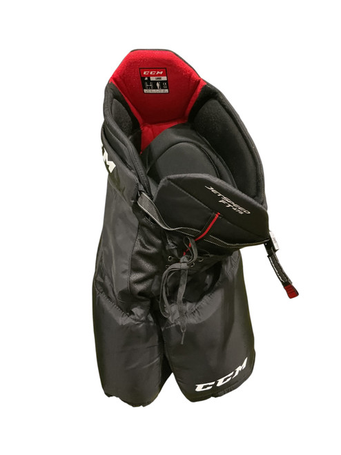 Vist Large View of Product Image Which is Used CCM Junior Pant Black LG