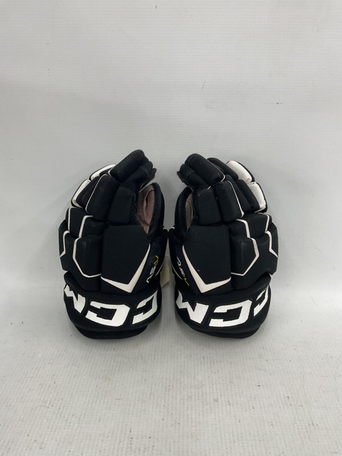 Vist Large View of Product Image Which is Used CCM ASV PRO Youth Gloves Black 9"