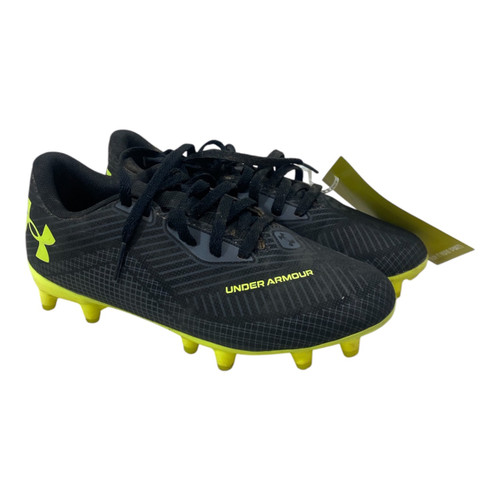 Vist Large View of Product Image Which is Used Under Armour Soccer Cleats Black Junior 02