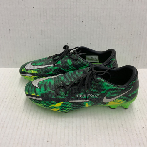 Vist Large View of Product Image Which is Used Nike Soccer Cleats Green Senior 7