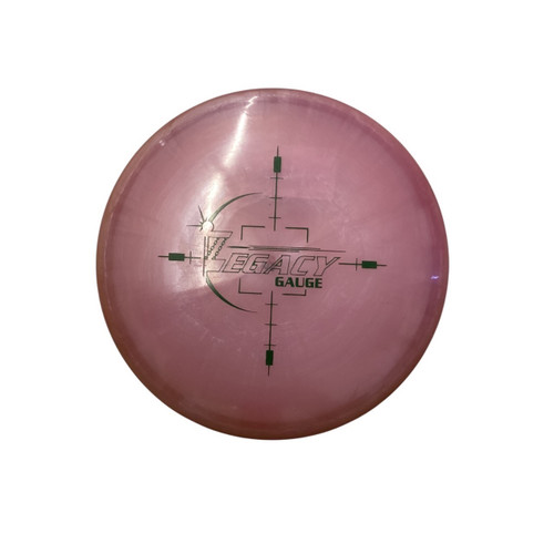 Vist Large View of Product Image Which is Used Legacy GAUGE Disc Golf Mid Range Pink 175g