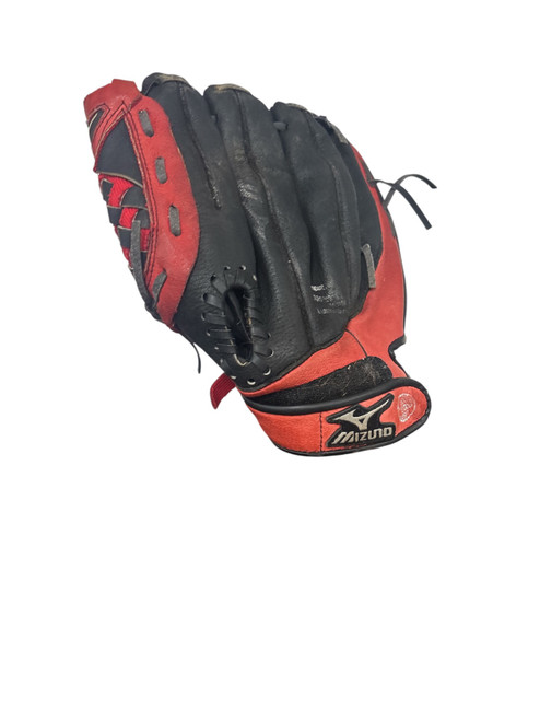 Vist Large View of Product Image Which is Used Mizuno POWERCLOSE BB/SB Glove LH Throw Red 11"