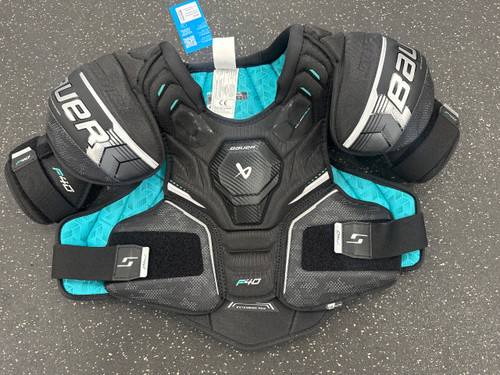 Vist Large View of Product Image Which is New BAUER SUPREME F40 SHOULDER PAD SR-XL