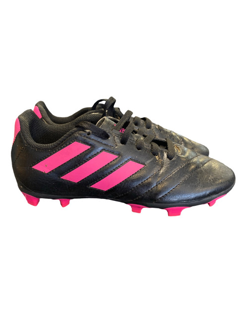 Vist Large View of Product Image Which is Used Adidas Soccer Cleats Black Junior 02