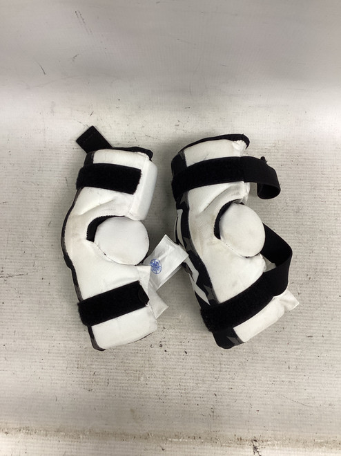 Vist Large View of Product Image Which is Used STX STALLION 75 Lacrosse Arm Pads/Guards White SM