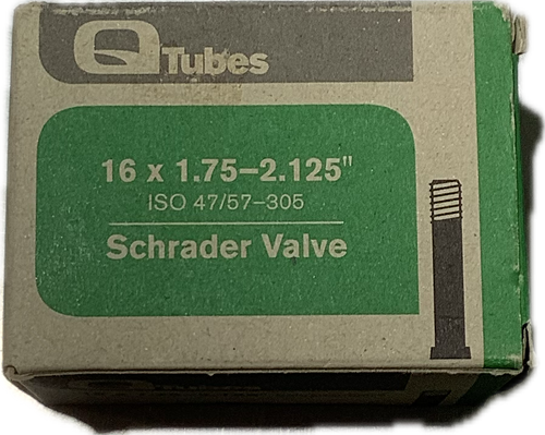 Vist Large View of Product Image Which is New Q TUBE 16"x1.75-2.125" SV