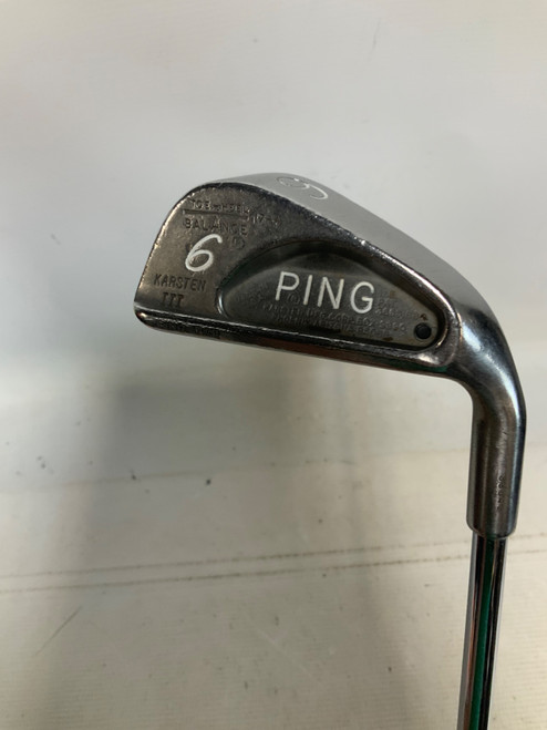 Vist Large View of Product Image Which is Used Ping KARSTEN III BLACK DOT Mens Individual Iron RH 6 Iron