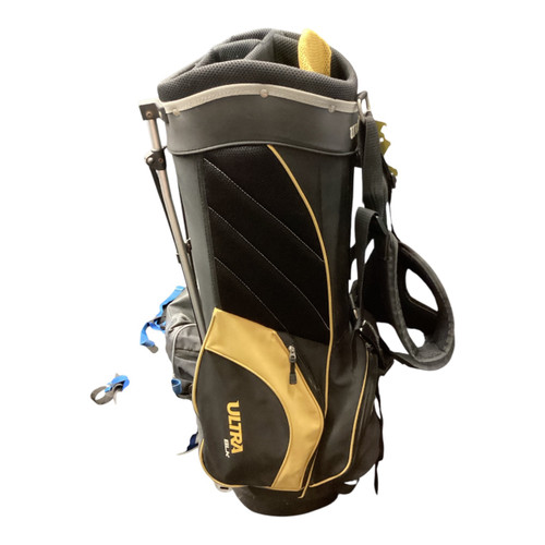 Vist Large View of Product Image Which is Used ULTRA BLK Mens Stand Bag Yellow