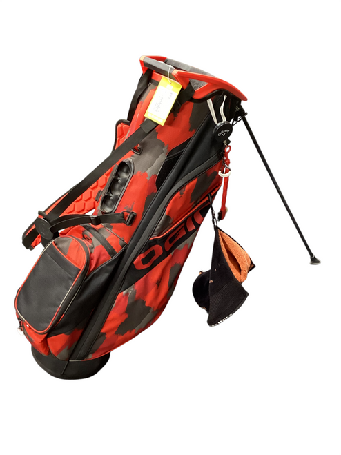 Vist Large View of Product Image Which is Used Ogio RED CAMO Mens Golf Stand Bag