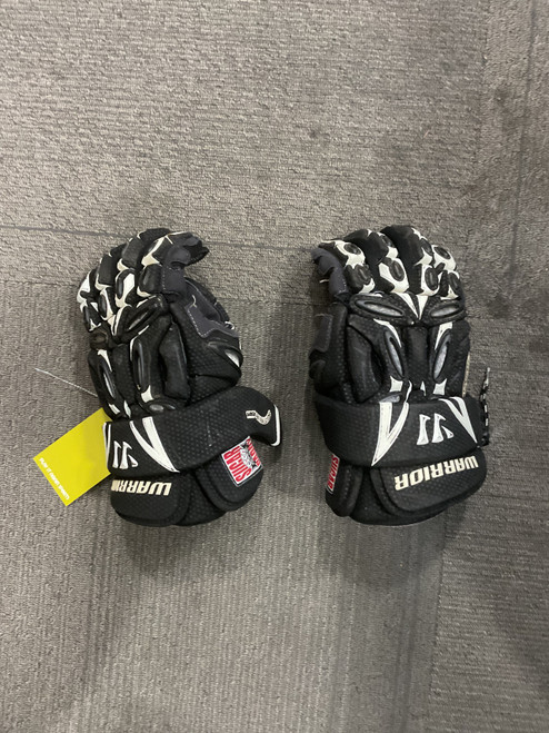 Vist Large View of Product Image Which is Used Warrior CONTOUR CUFF Lacrosse Gloves Mens Black 13"