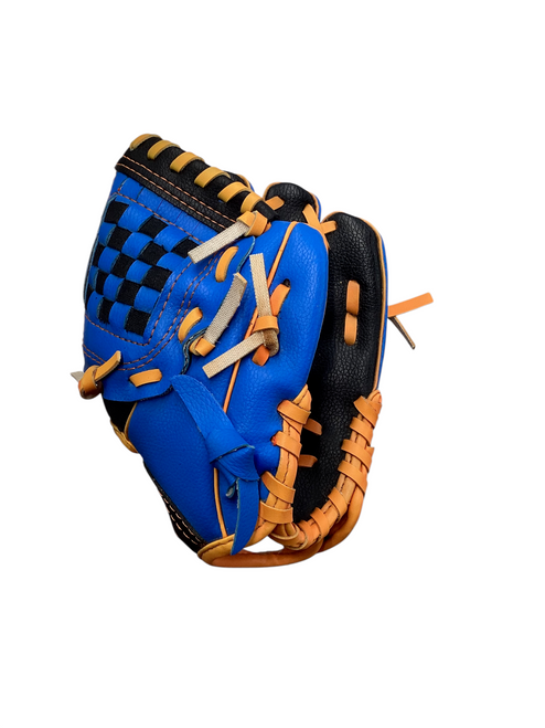 Vist Large View of Product Image Which is Used DICKS SPORTING GOODS T-ball Glove Royal Blue 8"