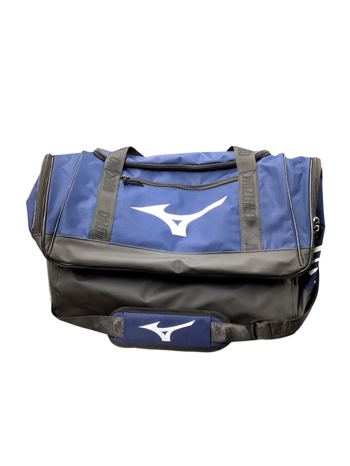 Vist Large View of Product Image Which is Used Mizuno Baseball/Softball Player Carry Bag Navy Blue