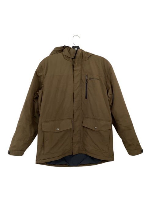 Vist Large View of Product Image Which is Used Free Country Outerwear Heavy Jacket Men's Brown 