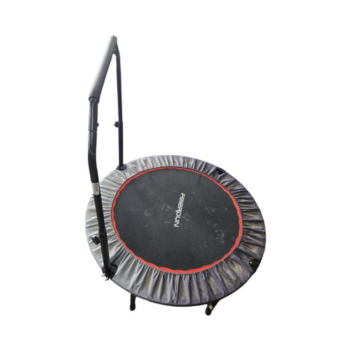 Vist Large View of Product Image Which is Used FEIERDUN MINI TRAMPOLINE Exercise Trampoline Black