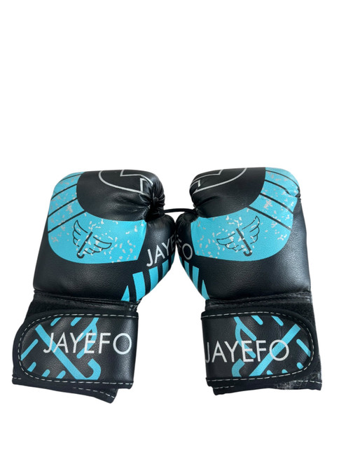 Vist Large View of Product Image Which is Used JAYEFO Boxing Gloves Black SM
