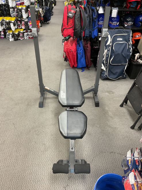 Vist Large View of Product Image Which is Used Fitness Gear FGSBL-300 Standard Bench
