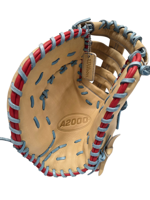 Vist Large View of Product Image Which is Wilson A2000 1677 First Base LH Throw 12 1/2" WBW102754125