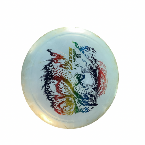 Vist Large View of Product Image Which is Used Discraft HEAT Disc Golf Driver Grey